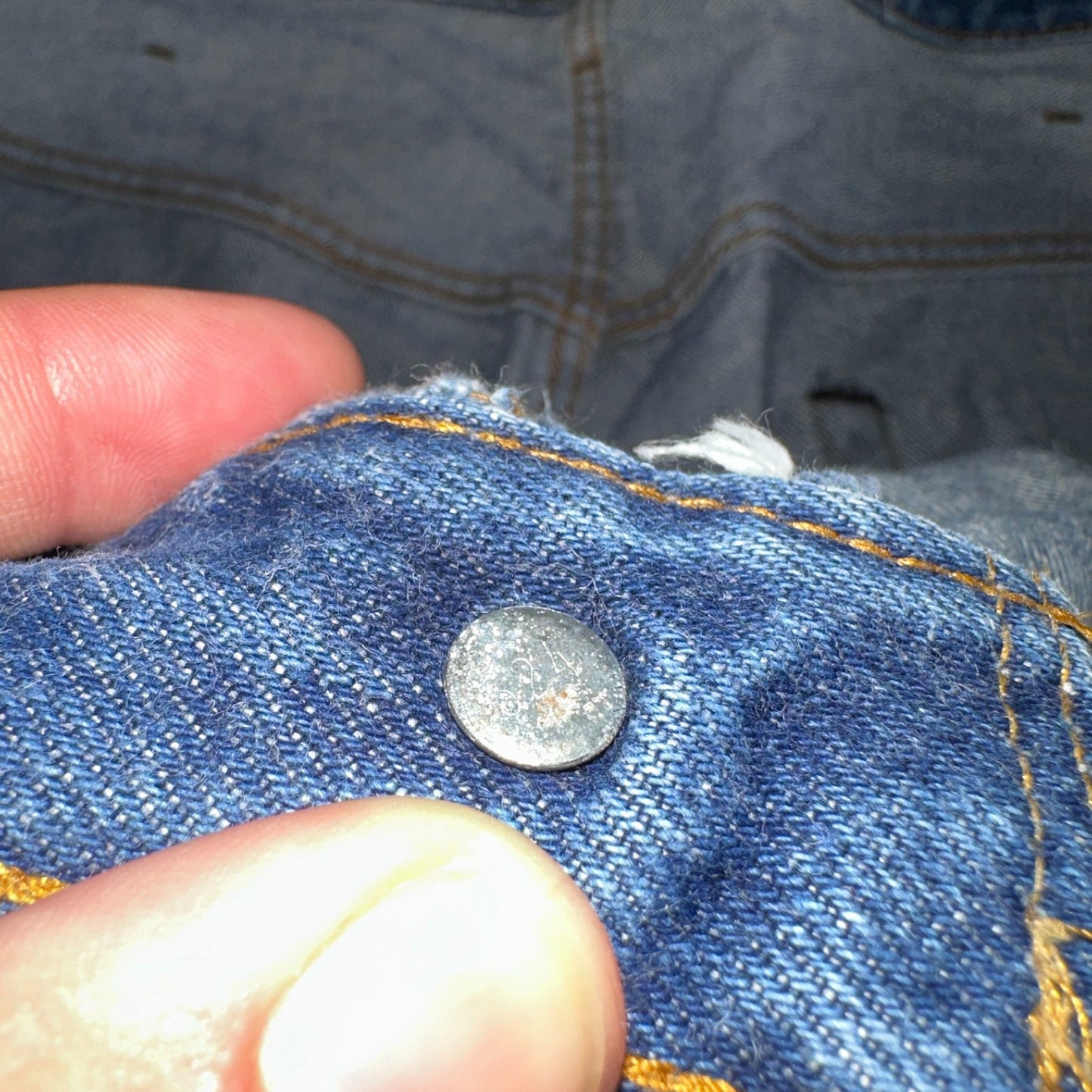 Levis 501 Vintage 80s Redline Selvedge USA XX Jeans Med Wash 48x30 Act 43x27