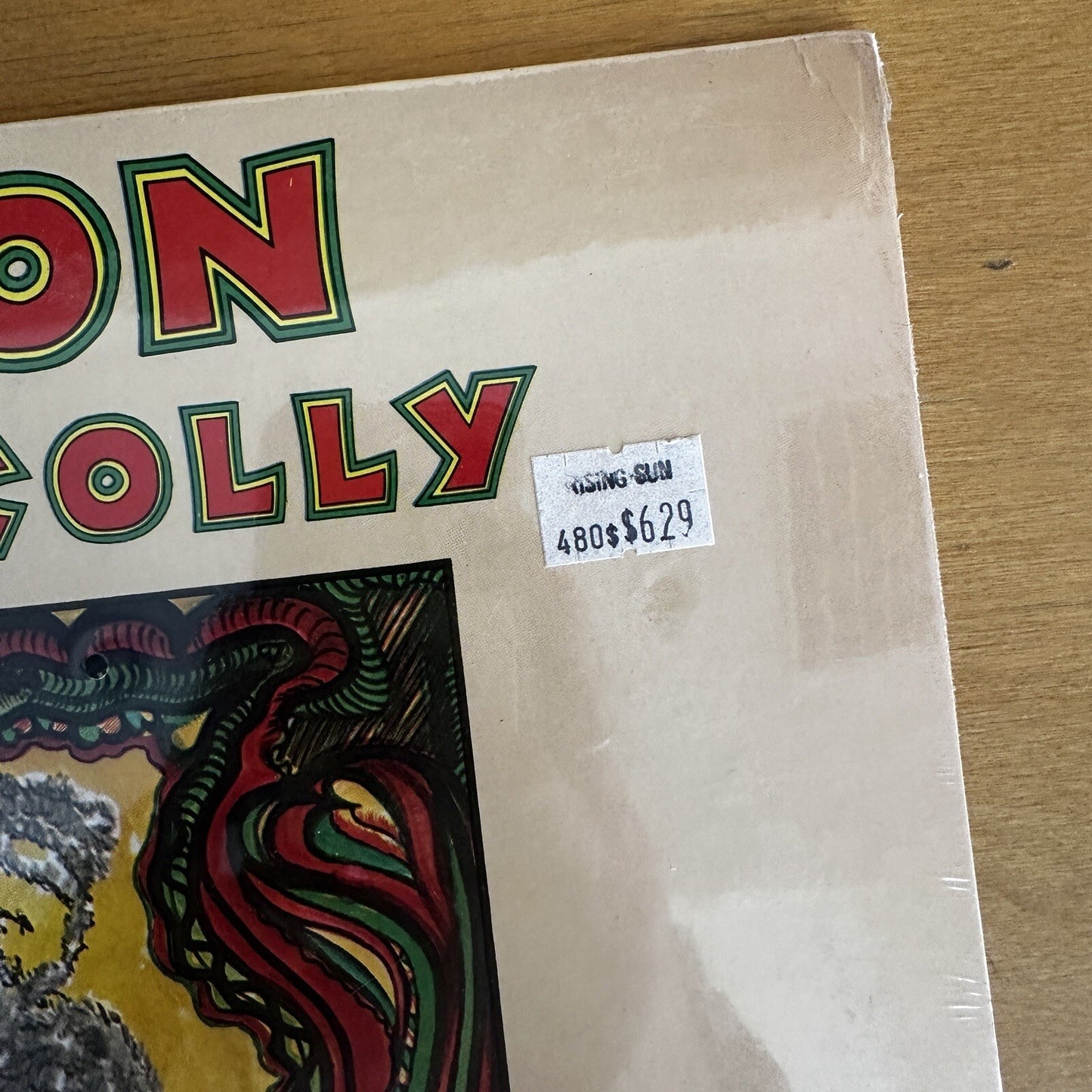 1976 US Jah Lion ‎– Colombia Colly - Island Records ‎– MLPS 9386 Vinyl LP SEALED