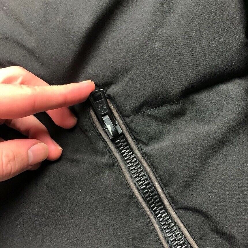 Vince Camuto Men's Hooded Down Puffer Jacket Small Black Warm To Vest Winter