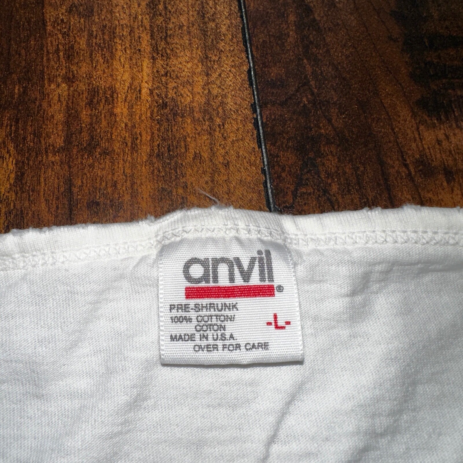 Waikiki Beach Hawaii Single Stitch Vintage T Shirt Anvil 90s Large Fish Travel