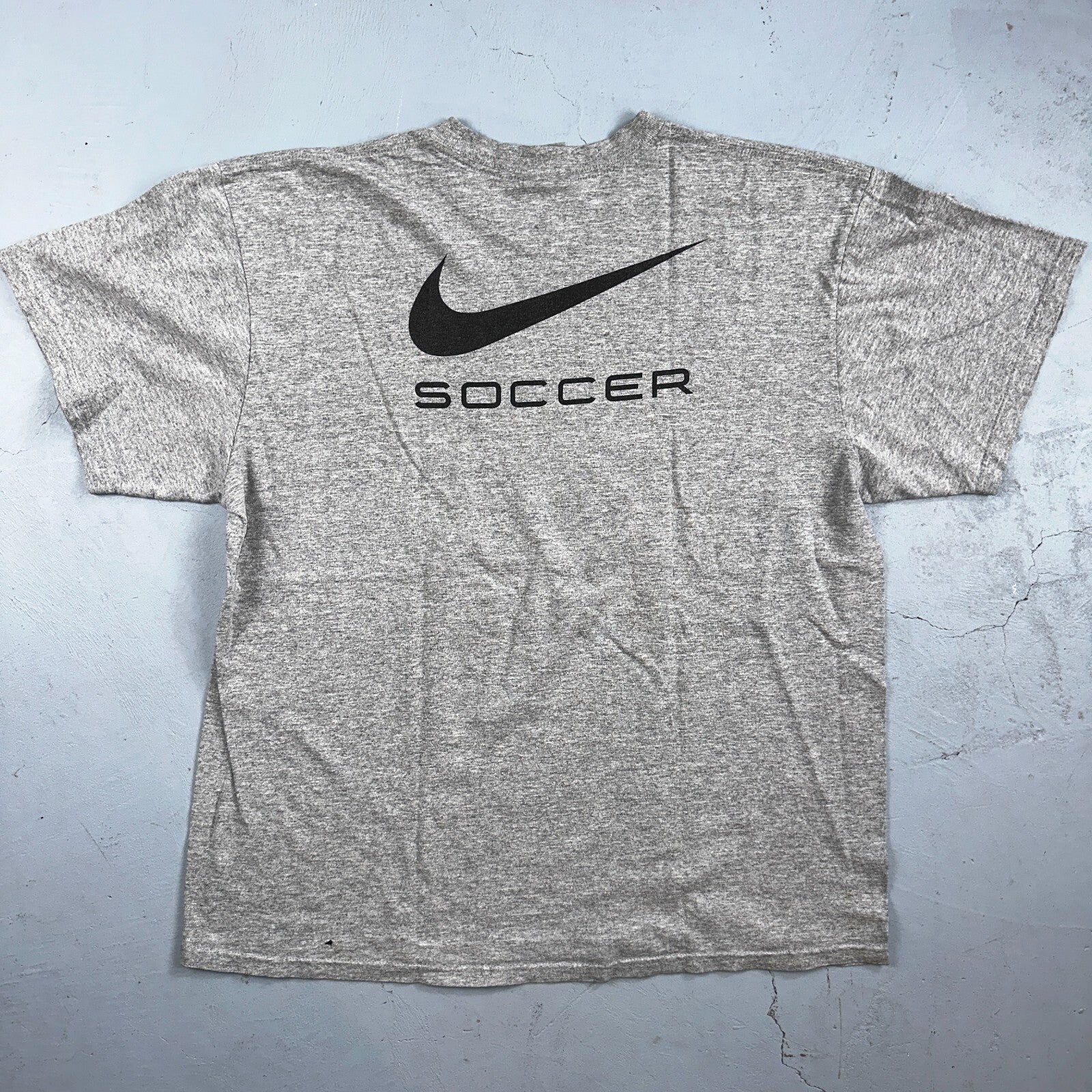 Nike OSU Challenge Soccer VTG T Shirt Y2K 2009 Big Swoosh Graphic On Back Oregon