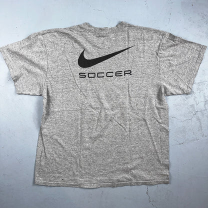 Nike OSU Challenge Soccer VTG T Shirt Y2K 2009 Big Swoosh Graphic On Back Oregon