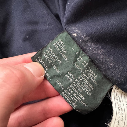 Andrew Marc NEW YORK Mens Suede Leather Coat Jacket Boxy Vintage Y2K 90s A2