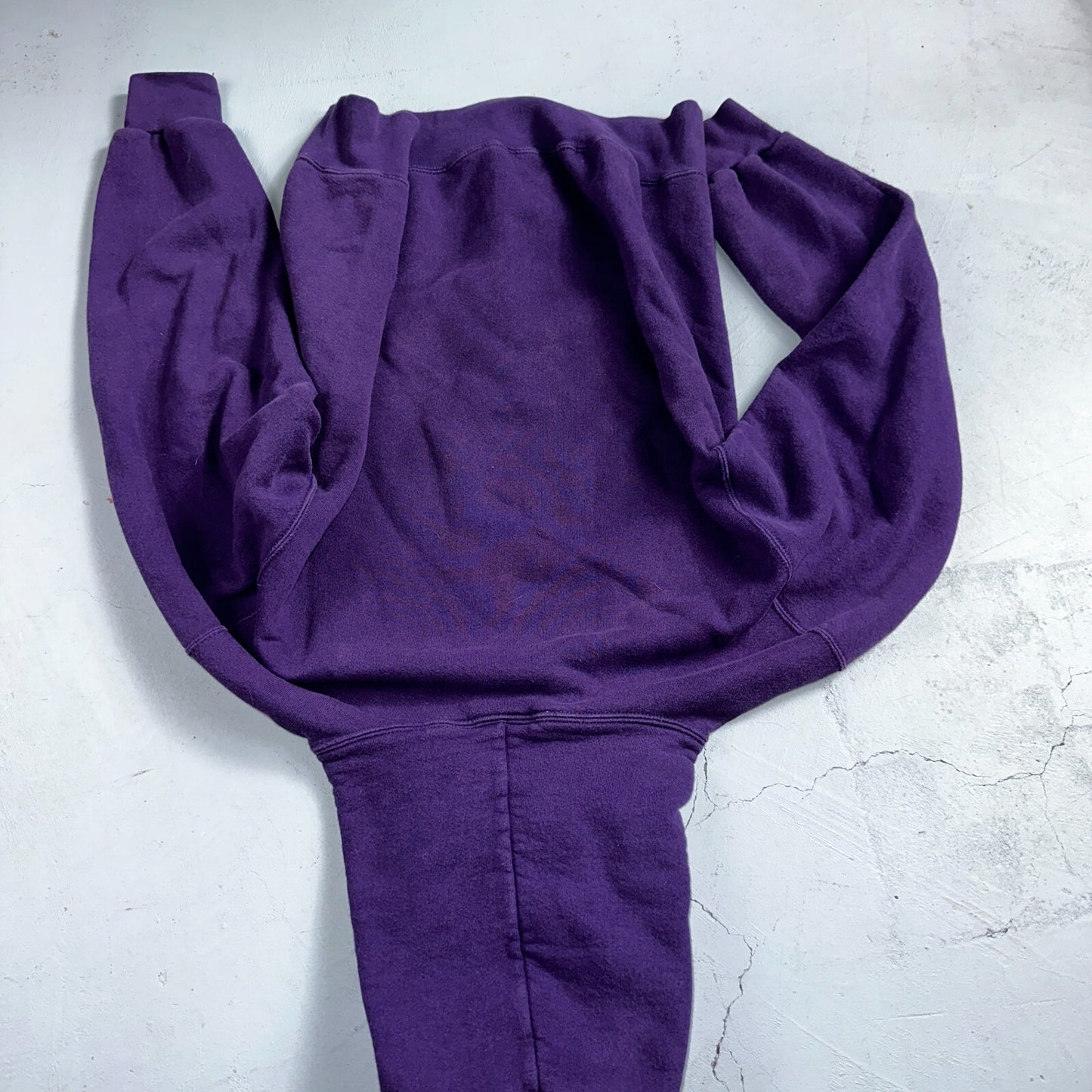 Vintage Pro Spirit Hoodie Adult M Purple Pullover Sweatshirt Made USA Mens 80s