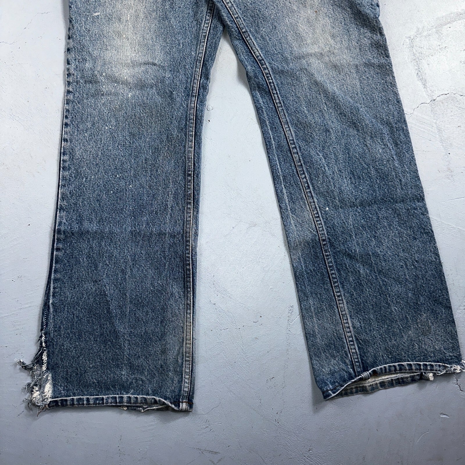 Levis 517 VTG 70s 80s 20517 Bootcut Blue Jeans Size 36x32 USA Orange Tab 33x30