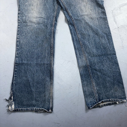 Levis 517 VTG 70s 80s 20517 Bootcut Blue Jeans Size 36x32 USA Orange Tab 33x30