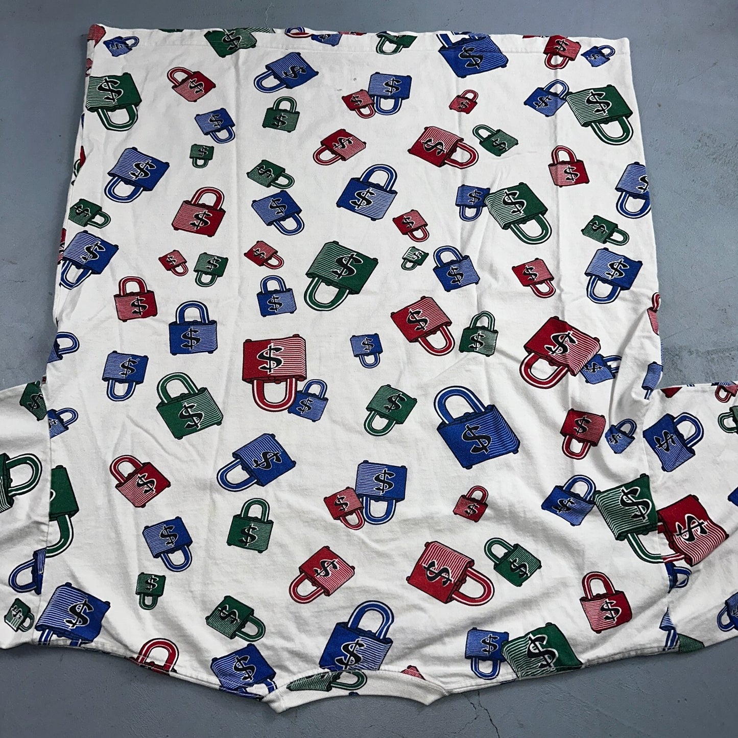 Money On Lock Wild AOP Y2K VTG T Shirt Cash CREAM Rap Music 4XL Soulja Boy Boi