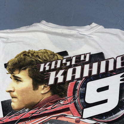 Kasey Kahne VTG Shirt Large Nascar Dodge #9 Car Racing Chase Authentics XL Y2K