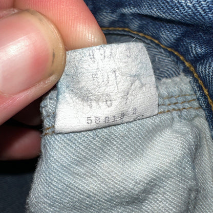 Levis 501 VTG 70s SS Redline Selvedge Jeans XX Med Wash 29x33 Act 26x29