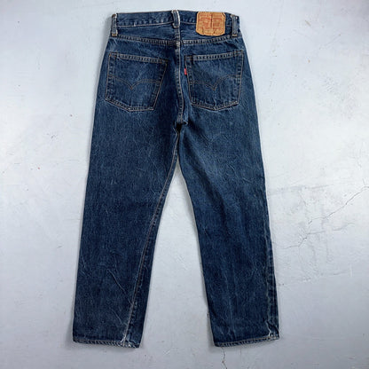 Levis 501 Vintage 80s Redline Selvedge USA XX Jeans Med Wash 29x29 Act 26x25