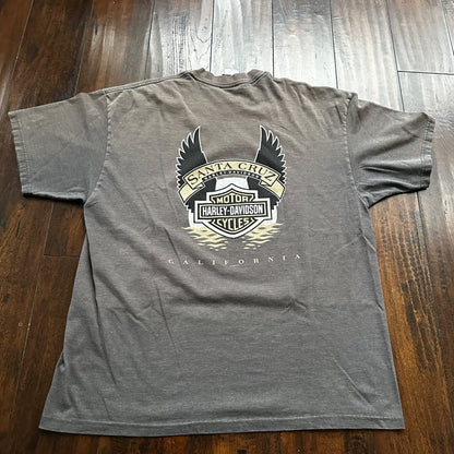 Harley Davidson USA Motorcycle Vintage Style T Shirt Skull Y2K Toy Story