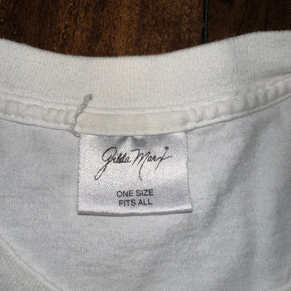 Flowers Big Print Vintage T Shirt 90s Love Butterflies Brick Art Cute Picasso