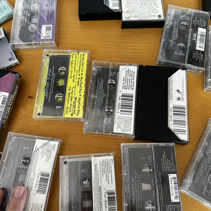 Lot Of 26 Random Cassette Tape Lot Music Lover Rock Metal Grunge Beach Boys Cool