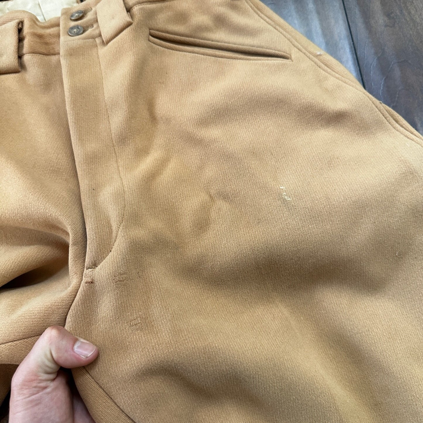 Vtg Lloyd Mulford Oakland Women 26x27 Jodphurs Riding Pants Breeches 1940s Horse