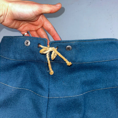 C&D Jarnagin Civil War Reenactment Uniform Sky Blue Wool Pants WWI Rare 38
