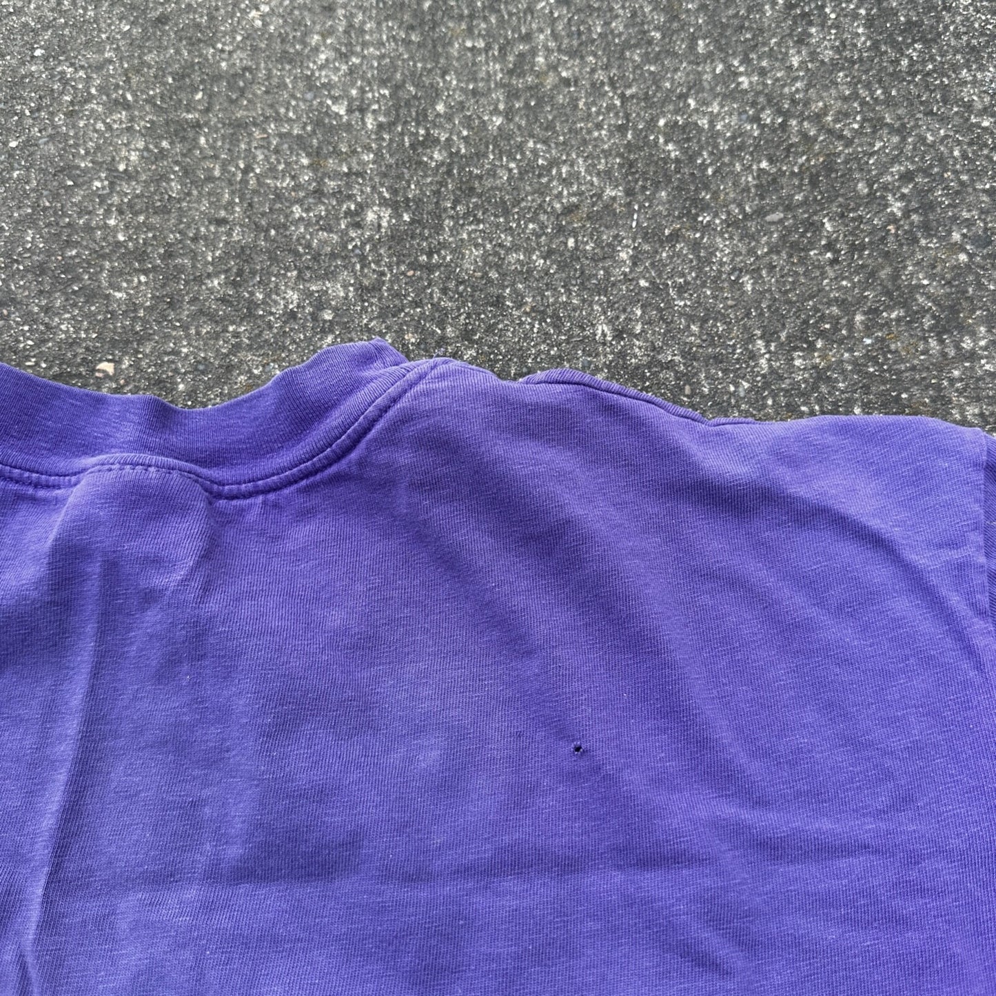 Ultra Tape Promo VTG T Shirt Purple Shipping Packaging Cool Random Art Y2K