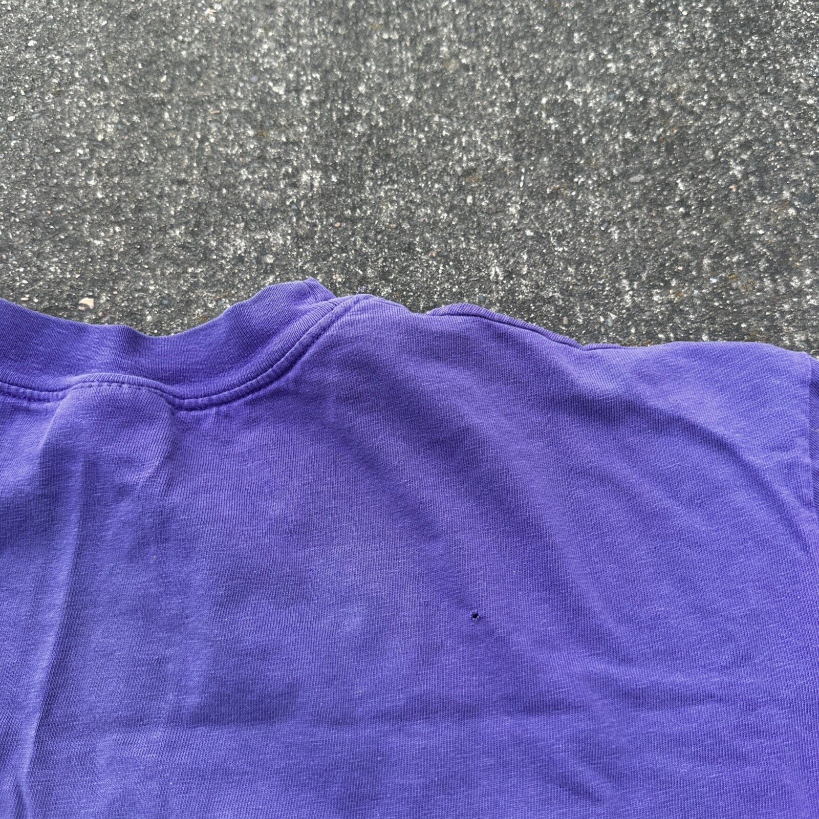 Ultra Tape Promo VTG T Shirt Purple Shipping Packaging Cool Random Art Y2K