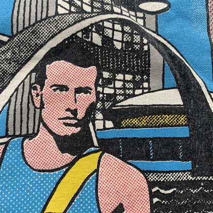 Nike Air Max Running Art Vintage T Shirt Cartoon Funny 90s Gray Tag Rap Toronto