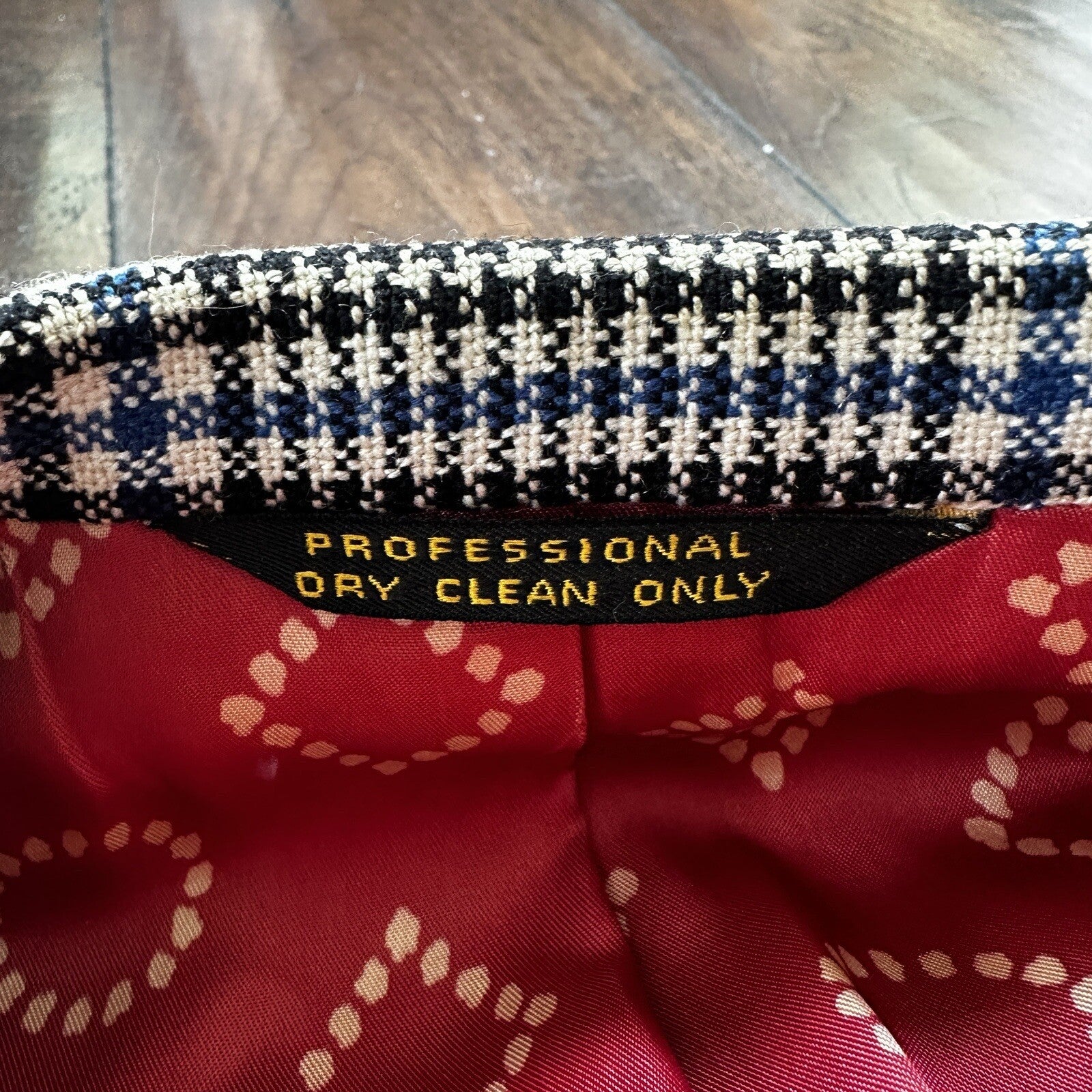 1960s 1970s Gray Cashemere Sport Jacket VTG Mens Suit 46 Rockabilly Stripe Plaid