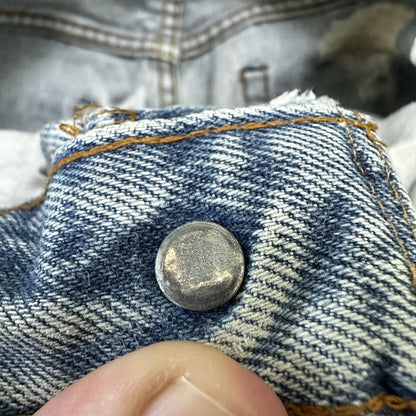 Levis Vintage 80s Redline Selvedge USA 501 XX Jeans 66 70s Light 30x36 Act 27x30