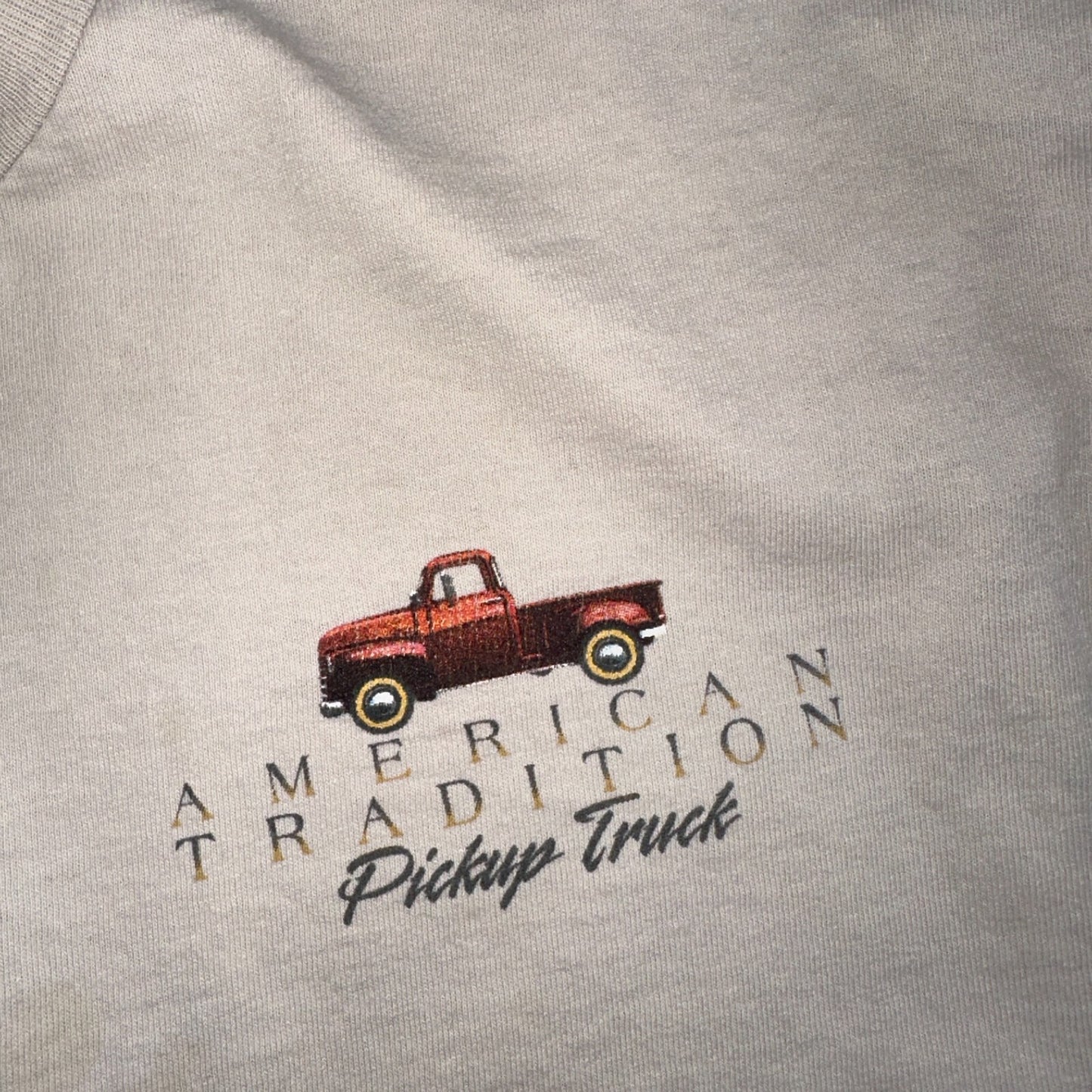 American Tradition Cars VTG T Shirt Y2K 2000s Pick Up Trucks Classic Dodge Ford