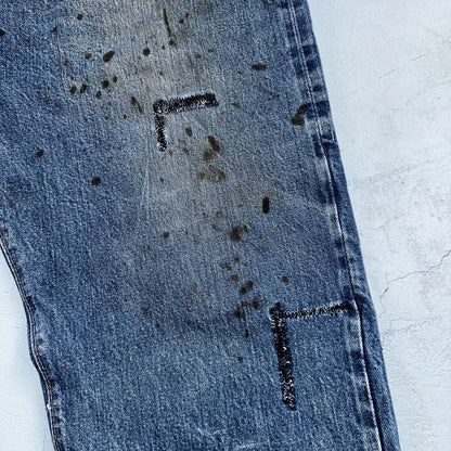 Levis 501 Vintage 70s SS Redline Selvedge USA XX Jeans Med Wash 48x30 Act 43x26