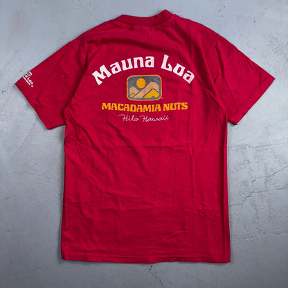Mauna Loa Macadamia Nuts Hawaii Hanes 80s VTG T Shirt Promo Art Sun Aloha Cool