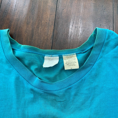 Fishes Ocean Fish Vintage T Shirt Blue Love Animals Florida Summer Vibe 90s 