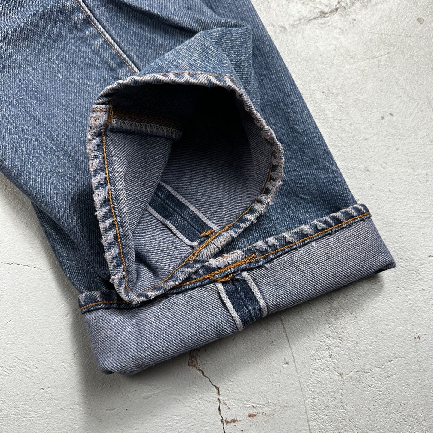 Levis 501 Vintage 80s Redline Selvedge USA XX Jeans Dyed Wash 28x36 Act 26x31