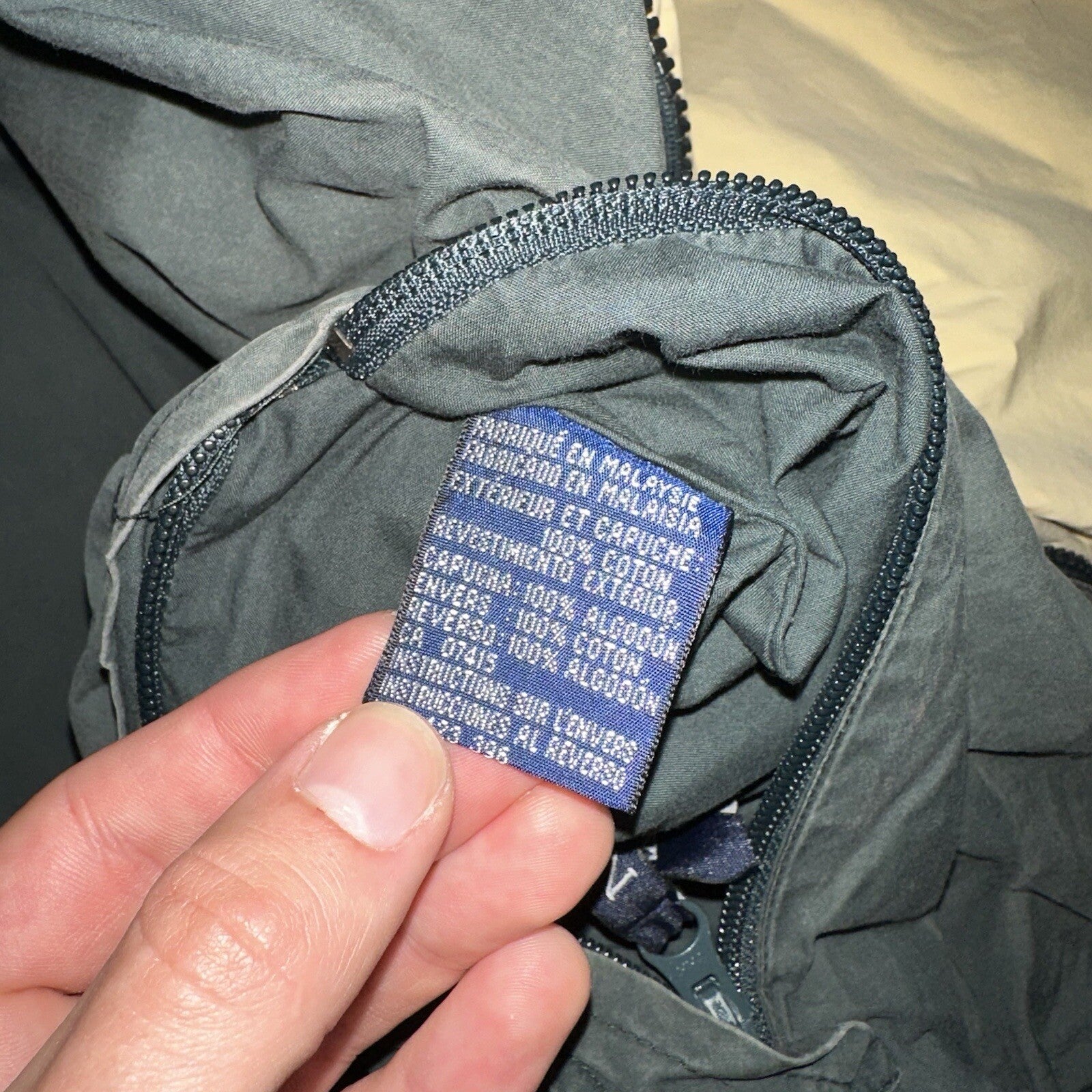 VTG 90s Nautica Reversible 90s Green Sport Jacket XL Green White Colorblock Sail