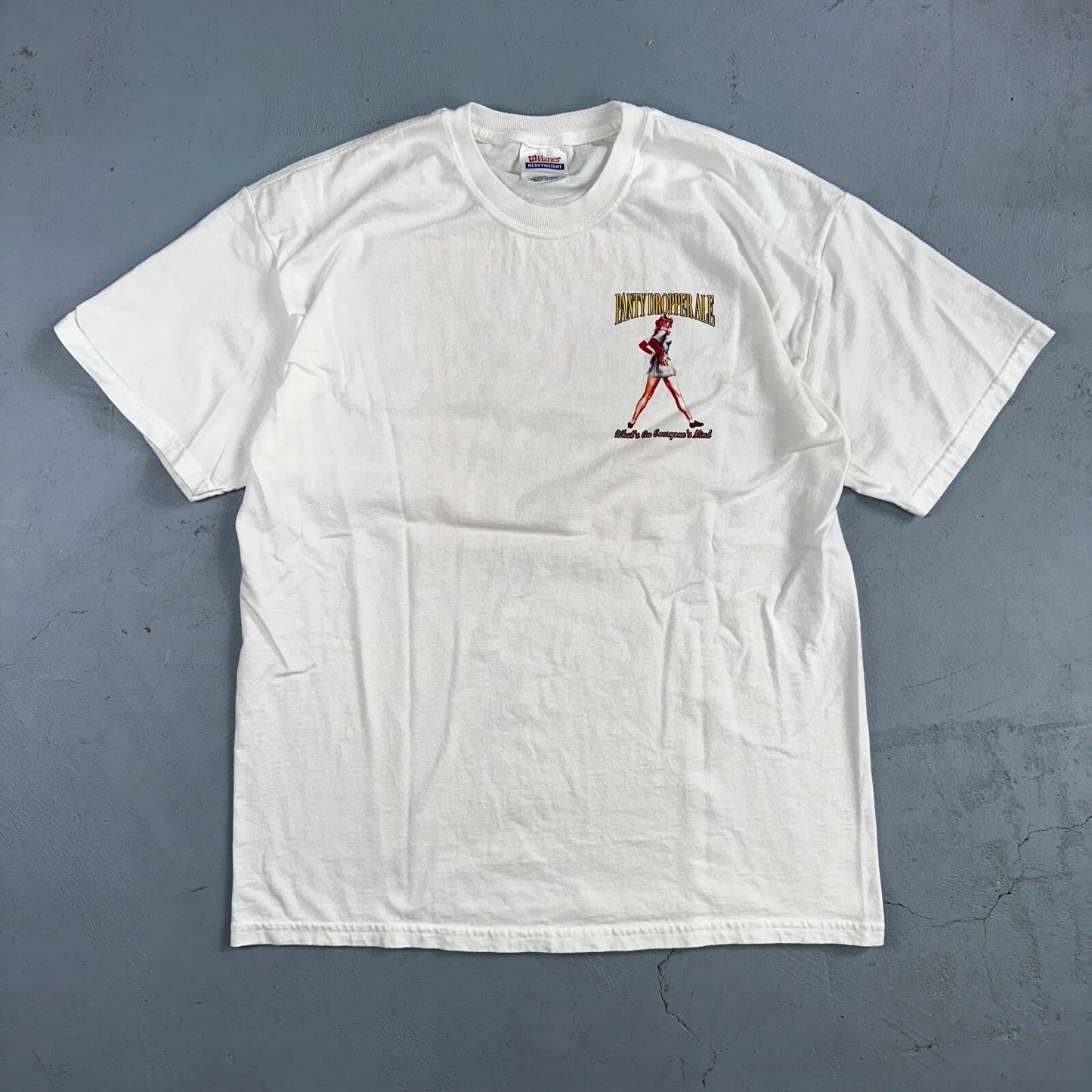 Pants Dropper Ale Y2K VTG T Shirt MLB Baseball Sports Art Hot Girl Rap Funny