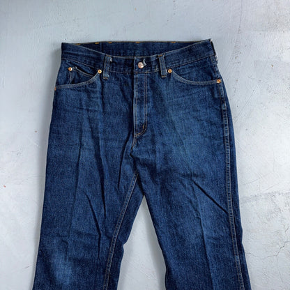 VTG 70s Sears Roebucks Jeans 34x30 Mens USA Rockabilly Dark Rockabilly Scovill