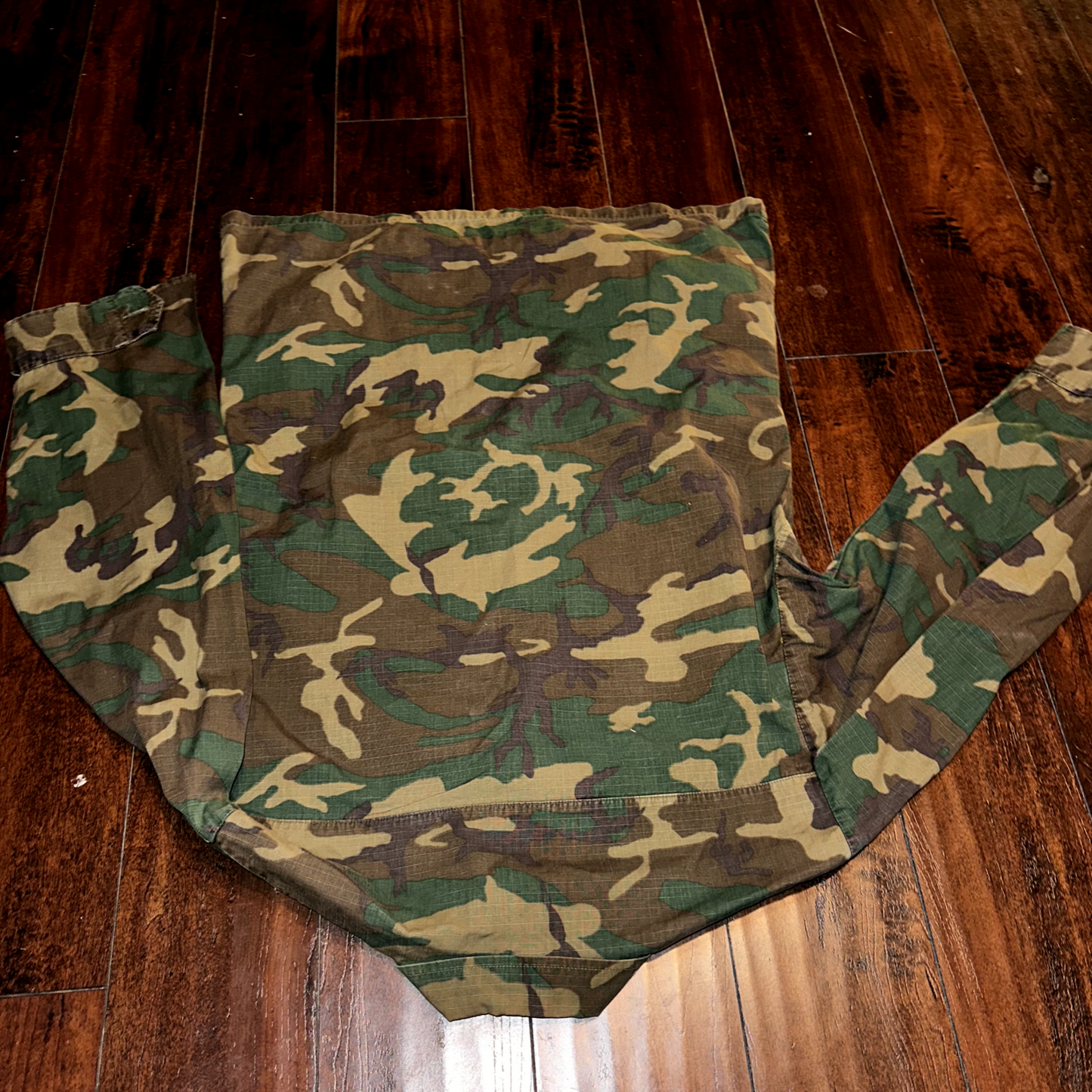 USMC 1968 Military Camouflage Wind Resistant Poplin Coat Camo Jacket Alpha 60s