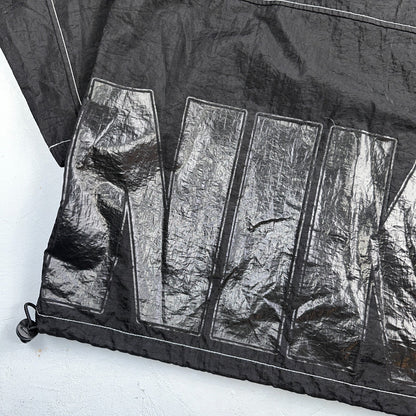 Nike 90s Vintage Track Jacket Mens Small Basketball Jordan Big Spell Out Nylon