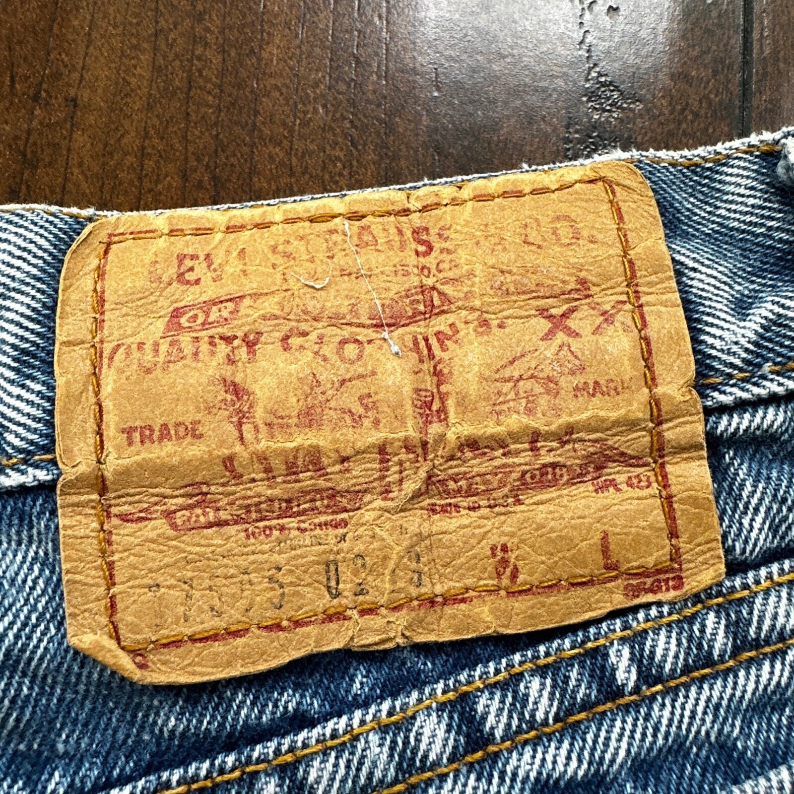 VTG Levis 1980s Womens Jeans 17505 High Rise Blue 27x28 80s 501 505 13 USA