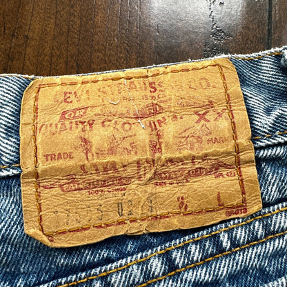 VTG Levis 1980s Womens Jeans 17505 High Rise Blue 27x28 80s 501 505 13 USA