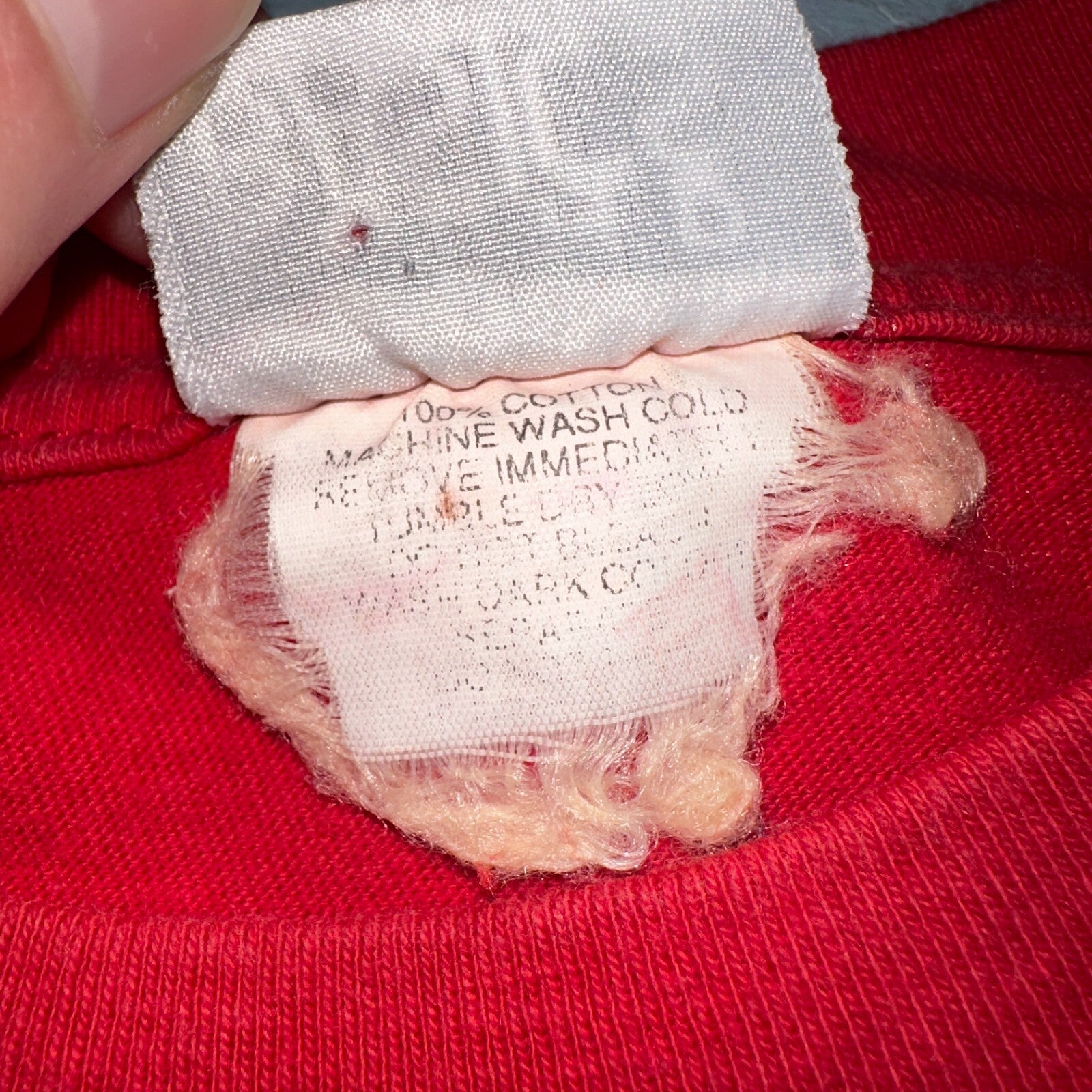 Christmas Life Is Short Presents VTG T Shirt 90s Single Stitch Red Funny Joke