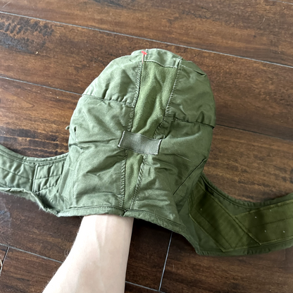 VTG 1960s Vietnam Era US Army Cold Weather Insulating Helmet Liner Cap Size 7