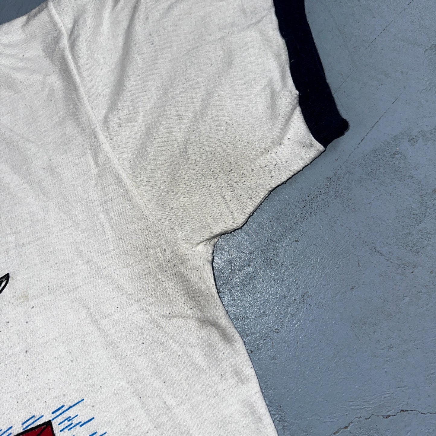 Indianapolis 500 70s Ringer VTG T Shirt 1970s Rare 33 Race Car Racing Motor