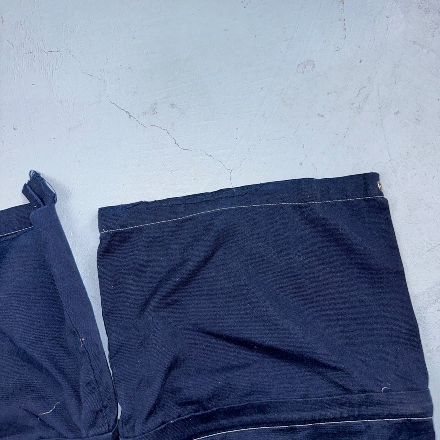 Vintage Trans Nine Rave Y2K Navy Blue Wide Leg Retro Pants Womens 30 x 30