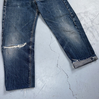 Levis 501 Big E Vintage 60s Redline Selvedge USA XX 1960s Jeans Skinny Act 26x23