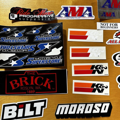Sticker Lot Of 50! Racing Decal LSFEST NHRA Hotrod Offroad UTV Nascar Motorcycle