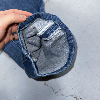 Levis 501 Vintage 80s USA XX Straight Leg Jeans Blue Med Wash High Rise 29x32