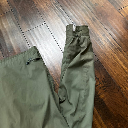 VTG 1960s AG-274 Military Green Water Repellent Jacket 42R Gabardine Rockabilly