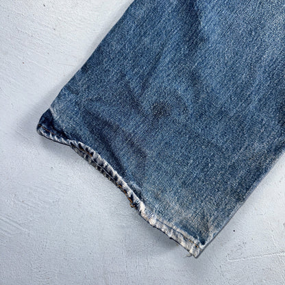 Levis 501 Vintage 70s SS Redline Selvedge USA XX Jeans Med Wash 48x30 Act 43x26