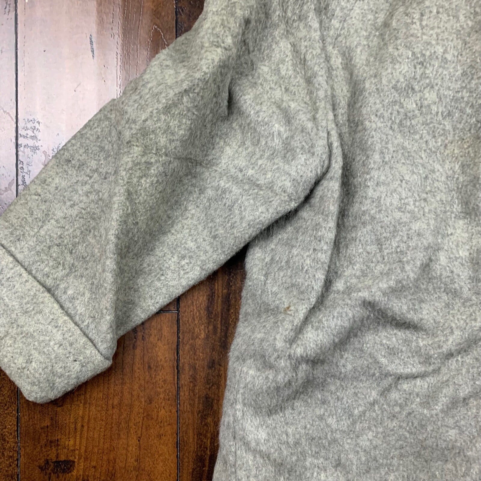 Vintage USA Rockabilly Womens Jacket Japan Wool 60s 70s Top Coat Warm Sanforized