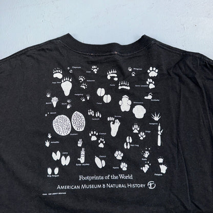 Constellations VTG T Shirt Animal Footprints Hippie Stoner Trippy Holistic Art