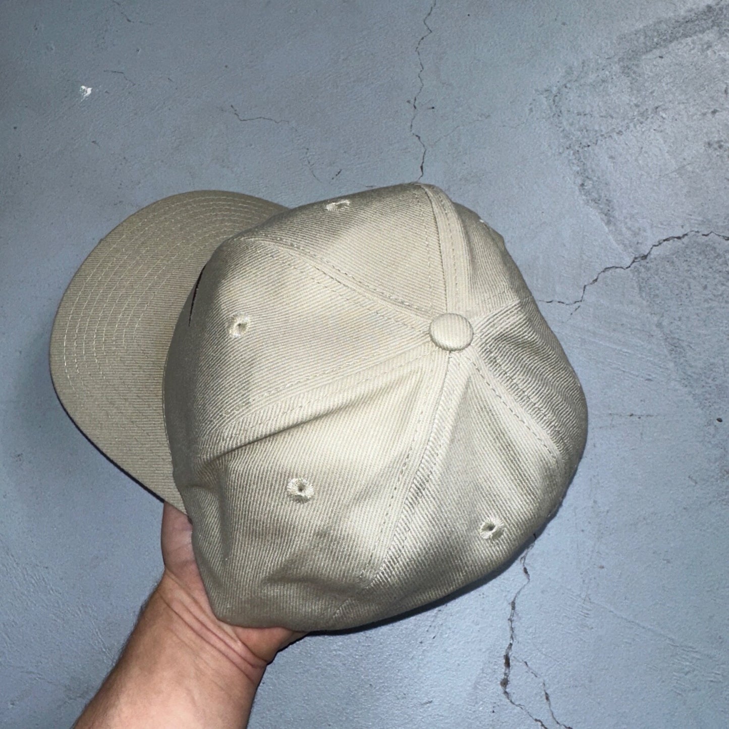 Nike Vintage Hat Cap Strap Back Swoosh Mesh Panel Tailwind Mens 90s Basic