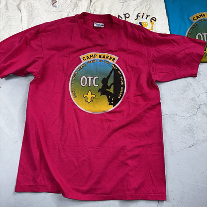 Vintage Oregon T Shirt Lot Of 8 Portland Camp Hike Travel 90s Single Stitch OTC