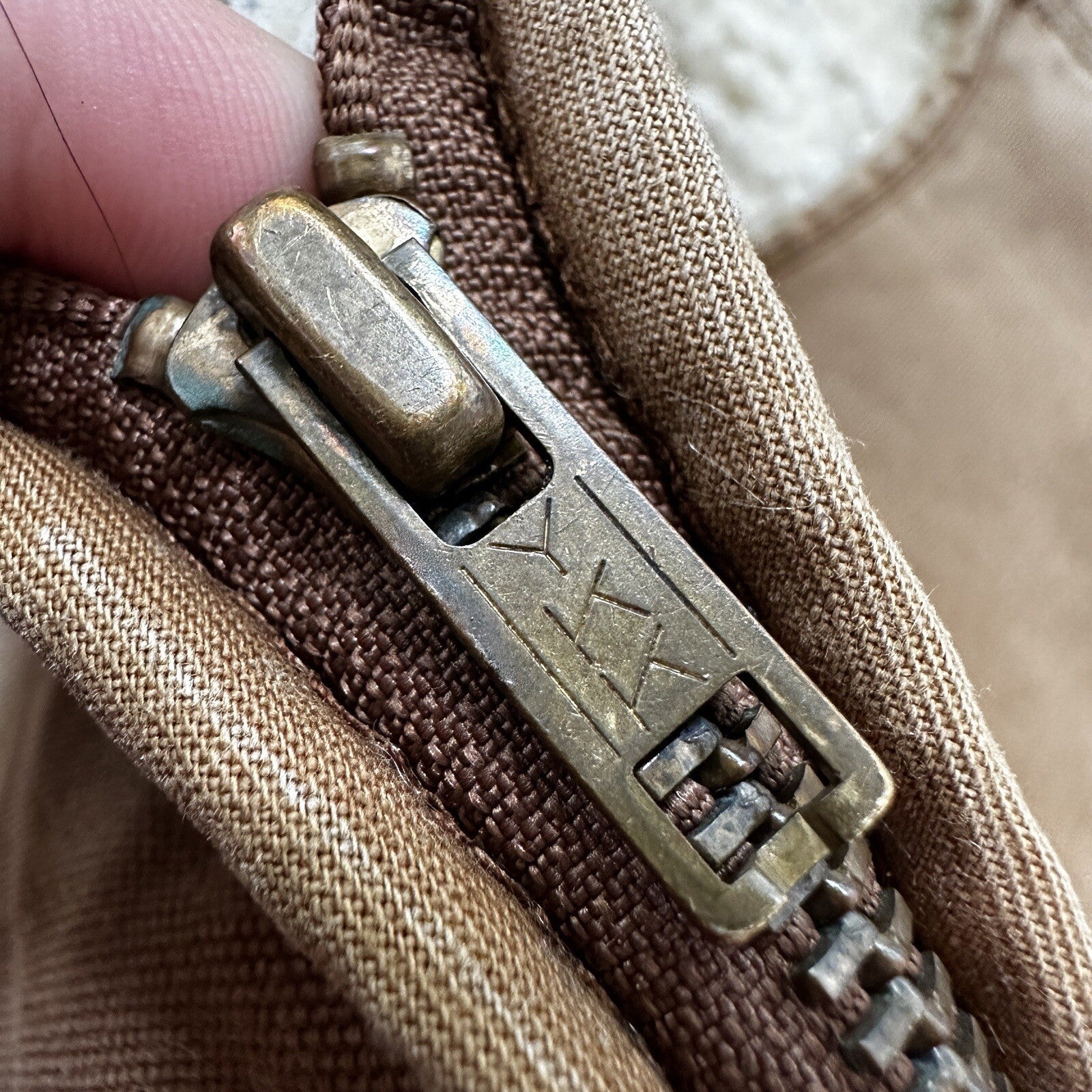 VTG 70s Carhartt Sherpa Lined Vest Mens XLT 6SVL Heavy Duck Canvas Hunting